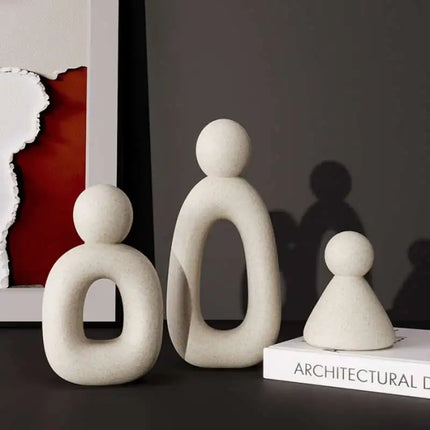 Modern Family Hollow Sculpture