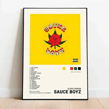 Latin Pop Music Poster