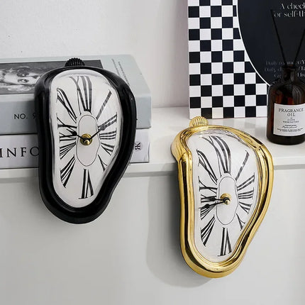 Melting Design Decorative Clock