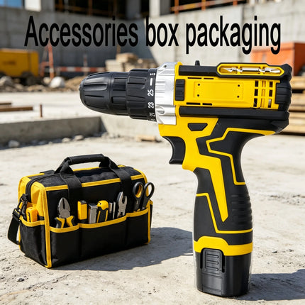 Cordless Electric Drill Set