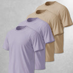 XXL / Purple Khaki / Pack of 4