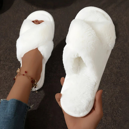 Women's Fluffy Fur Slippers