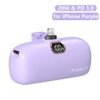 For iPhone Purple / 5000mAh