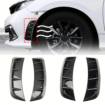 Carbon Fiber Style Air Vent Stickers