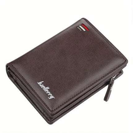 PU Leather Zipper Wallet