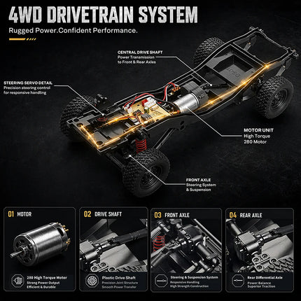 1:12 RC Pickup Truck