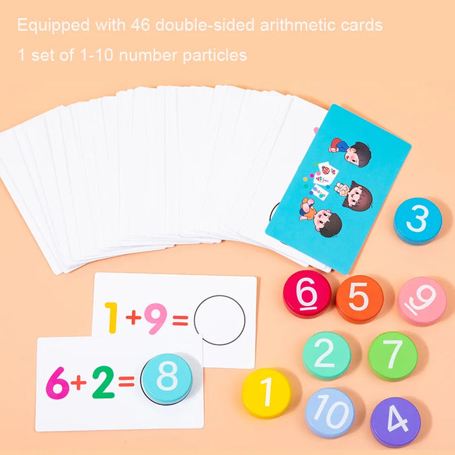 Early Learning Math Number Matching and Counting Game for Kids