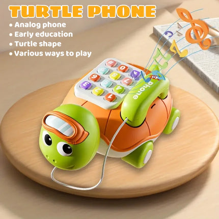 Musical Crawling Turtle Toy