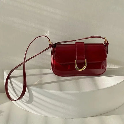Horseshoe Buckle Crossbody Bag
