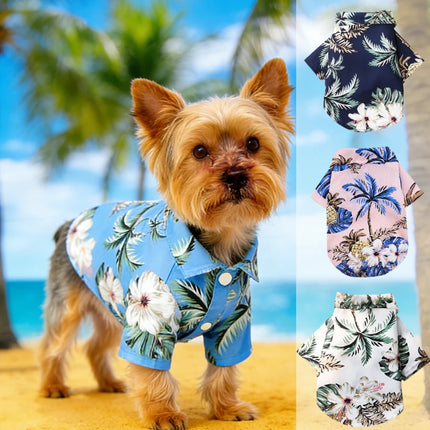 Hawaiian Summer Pet Shirt
