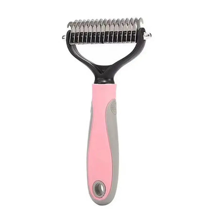 2-in-1 Pet Deshedding Brush