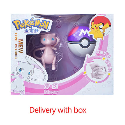 Transforming Pokeball Figure Toy
