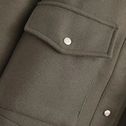 Women's Button-Up Casual Jacket