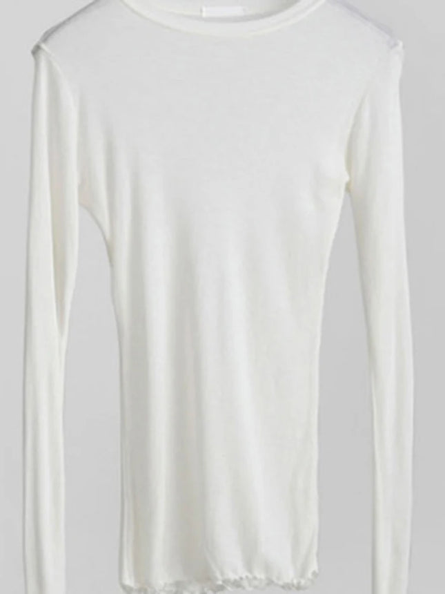 Women's Sheer Long Sleeve T-Shirt
