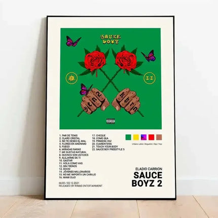 Latin Pop Music Poster