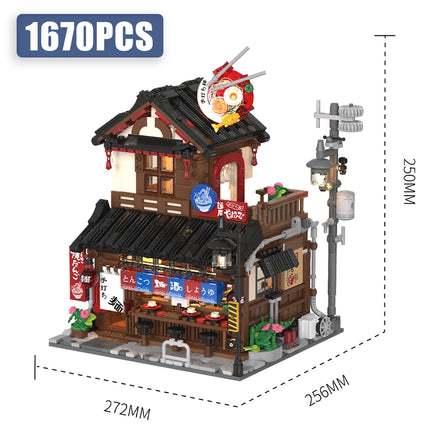 Japanese Ramen Shop Building Block Set