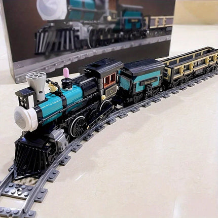 Steam Train Building Block Set