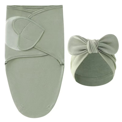 Cotton Baby Swaddle Set