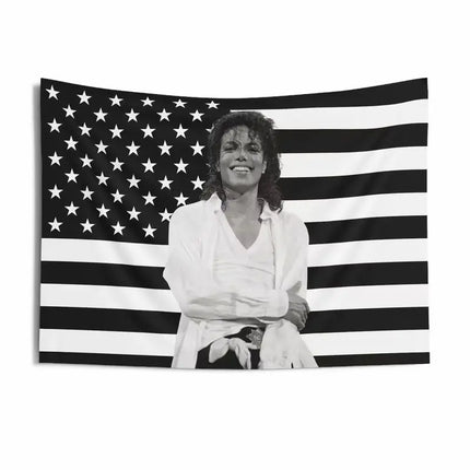 Retro Pop Star Flag Tapestry