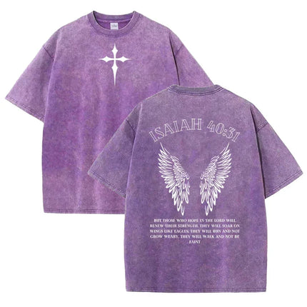 Isaiah 40:31 Christian Graphic T-Shirt