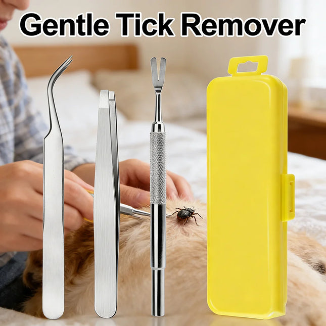 Pet Tick Removal Grooming Set