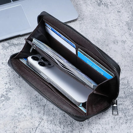 Long Canvas Wallet