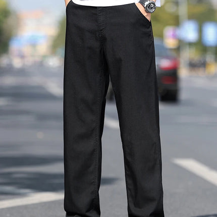 Men’s Lightweight Wide-Leg Jeans