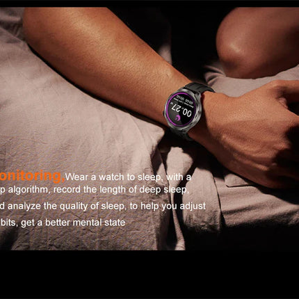 NNEOBA GPS Fitness Smart Watch Black