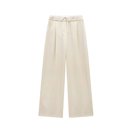 High-Waist Baggy Wide-Leg Pants