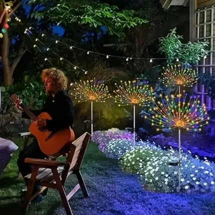 LED Solar Firework String Lights