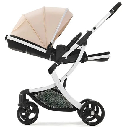 High-Landscape Reversible Baby Stroller