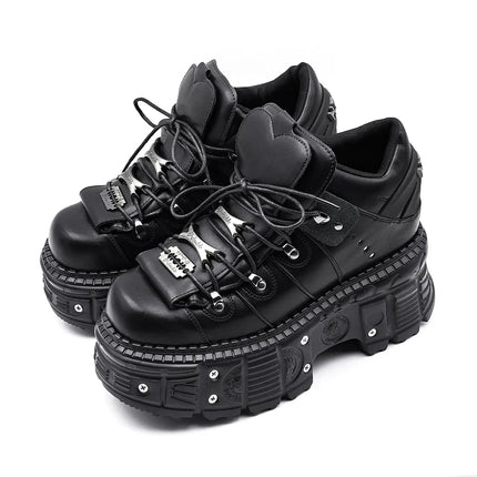 Women's Punk Platform Ankle Boots