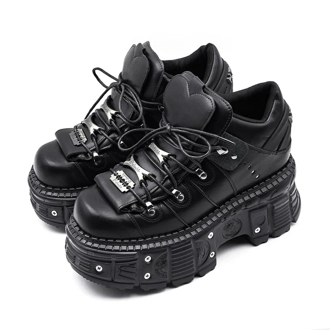 Women's Punk Platform Ankle Boots