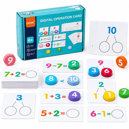 Early Learning Math Number Matching and Counting Game for Kids