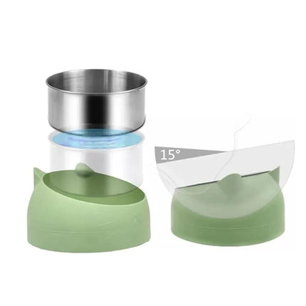 Elevated Stainless Steel Pet Bowl
