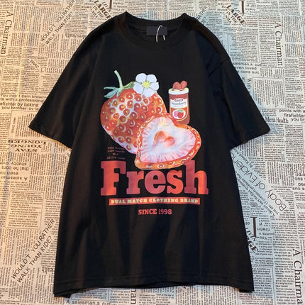 Fresh Strawberry Graphic T-Shirt