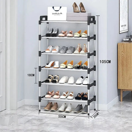 Multi-Layer Dustproof Shoe Rack