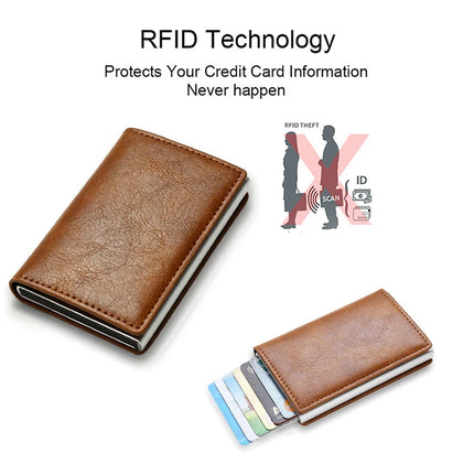 Carbon Fiber RFID Trifold Wallet