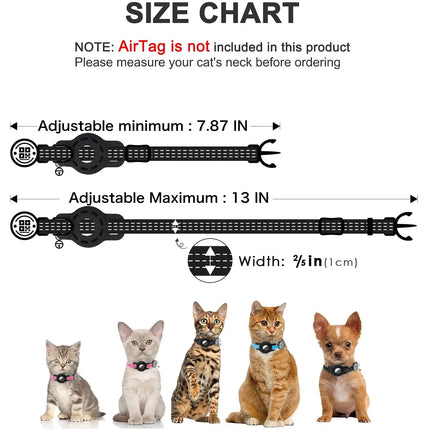 Reflective GPS Cat Collar