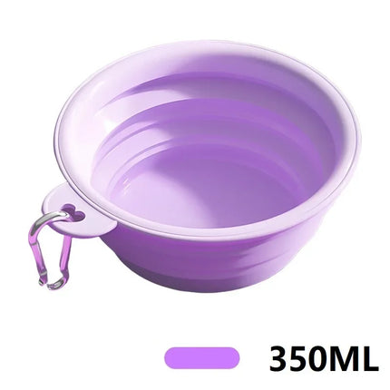 Collapsible Silicone Pet Bowl
