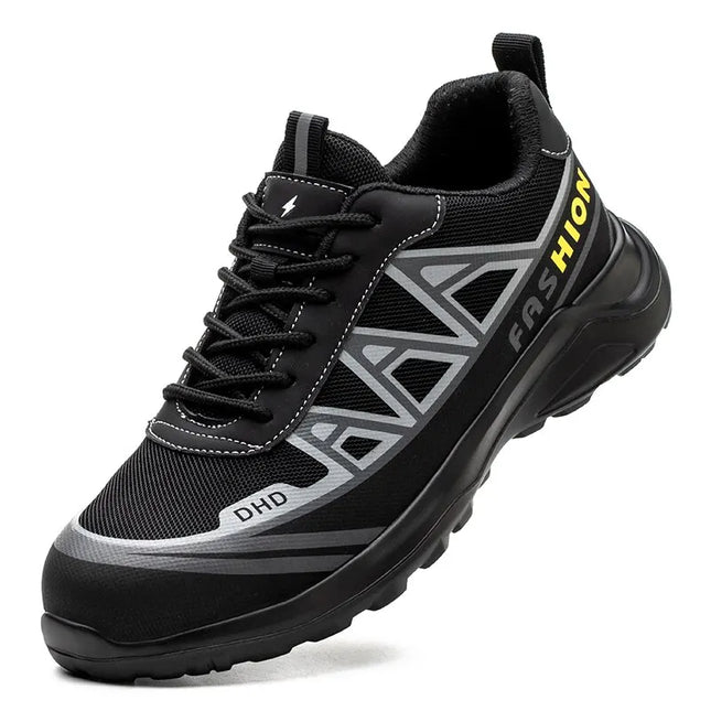 Men's Steel Toe Puncture-Resistant Safety Sneakers