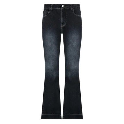 Vintage Low-Waist Flared Jeans