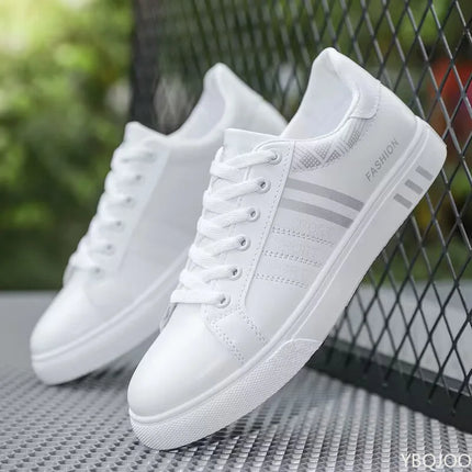 Men's Flat-Sole Casual Walking Sneakers
