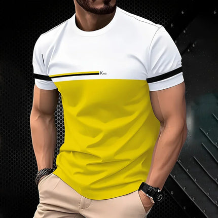 Men's 3D Printed Casual T-Shirt