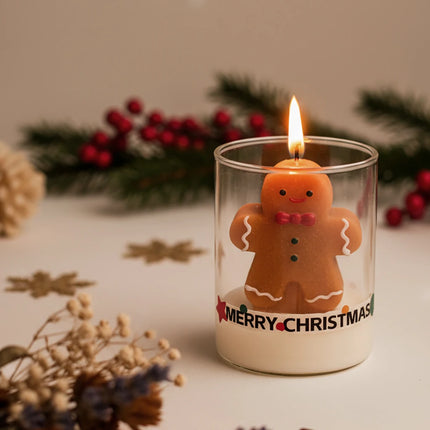 Christmas Scented Glass Candle