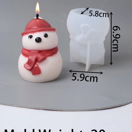 3D Christmas Silicone Craft Mold