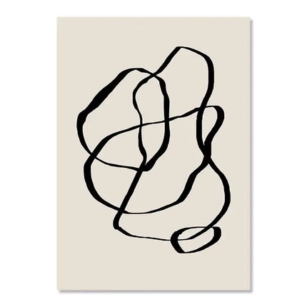 Abstract Boho Geometric Wall Art