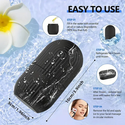 Silicone Ice Ball Facial Massager