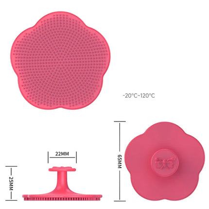 Baby Silicone Scalp Massage Brush Set