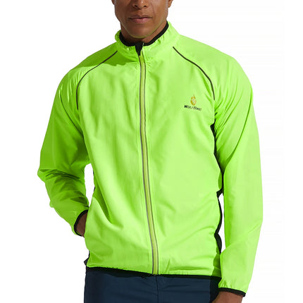 Men’s Reflective Cycling Windbreaker Jacket